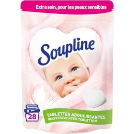 Tablettes Adoucissantes Coeur Hypoallergénique*, Parfume Le Linge De Maison, Testé Dermatologiquement, Adoucissant Linge, Assouplissant Coeur 28 Tablettes = 28 Lavages[Z55]