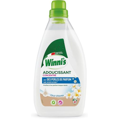 Adoucissant Bouteille Fleurs Blanches 775ml 31 lavages
