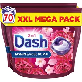 2En1 Pods, Lessive En Capsule, 70 Lavages, Jasmin Et Rose De Mai, 3 Semaines De Fraîcheur* Avec L¿Adoucissant Lenor, Fabriquée En France, 2In1[Z129]