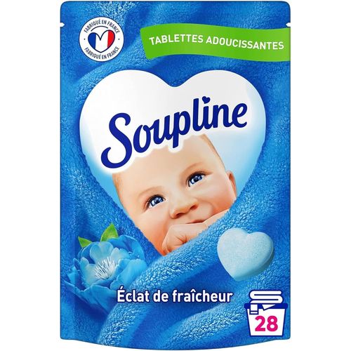 Tablettes Adoucissantes Coeur Grand Air, Parfume le Linge de Maison, Douceur et Parfum Irrésistibles, Adoucissant Linge, Assouplissant Coeur 28 Tablettes = 28 Lavages