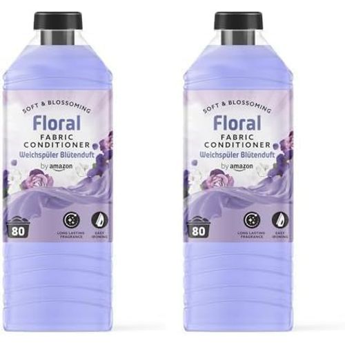 Adoucissant Linge, Florale, 80 lavages (Lot de 2)