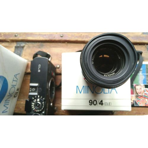 Objectif Miniolta CLE 90/4
