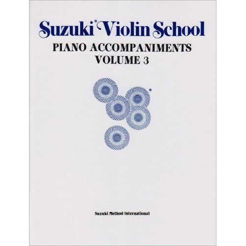 Suzuki Violin School, Vol 3: Piano Acc.