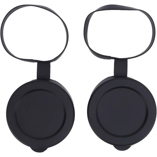 KAL-Capuchons D'Objectif, Capuchons D'Objectif De Protection En Caoutchouc Pour Jumelles, Monoculaires Et Lunettes De Visée D'Un Diamètre De 61 À 64 Mm