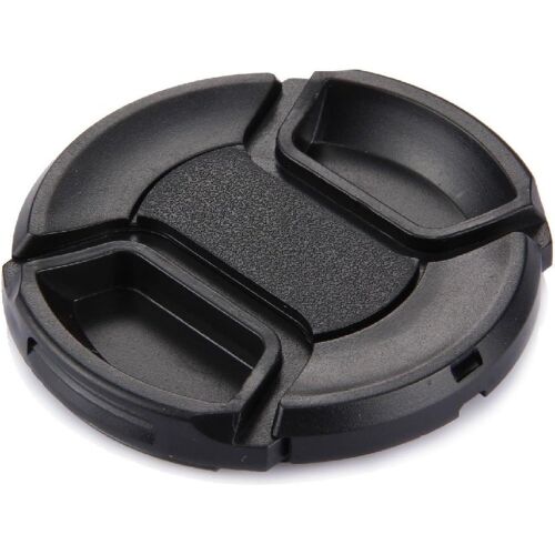 KAL-Capuchon D'Objectif Universel Pour Objectif Avant Pour Objectif Avant Diamètre 58 Mm Douille Centrale À Ressort Avec Cordon De Couleur Noire Couvercle De Rechange Lentille