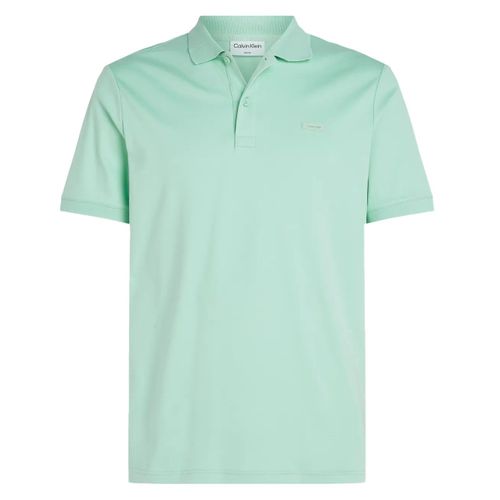 Calvin Klein Liquid Touch Slim Polo Vert