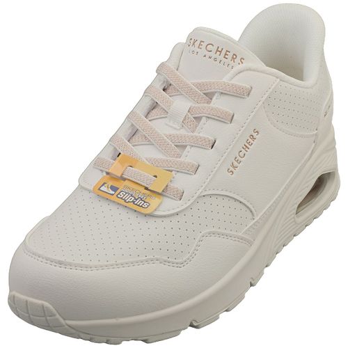 Chaussures Skechers Uno Banksia Luxe Blanc Baskets La