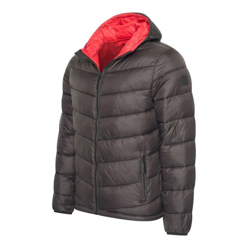 Cappuccino Italia Hooded Winter Jacket Zwart Noir