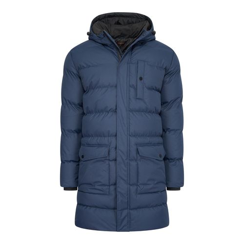 Cappuccino Italia Hooded Winter Jacket Navy Bleu