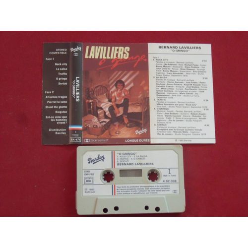 K7 Bernard Lavilliers - O Gringo.