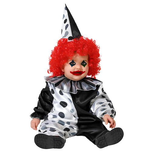 Déguisement Clown Halloween Bébé - Taille: 12-24 Mois (88 Cm)