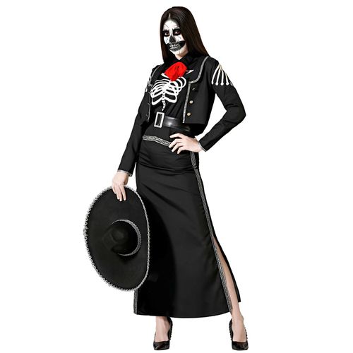Déguisement Dia De Los Muertos Femme - Taille: M / L