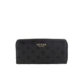 Portefeuille Guess Phoebe 4G Peony Femme Noir