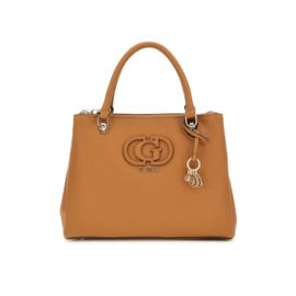 Sacs à main Guess Calebra Satchel Femme Marron
