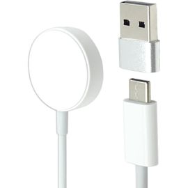 jum-Câble De Charge Sans Fil Pour Apple Watch,1 M,Usb C-Usb A,Chargeur Rapide,Compatible Avec Watch Se Série 10/9/8/7/6/5/4/3/2,Charge Pratique Et Sûre(Pas D'Adaptateur)