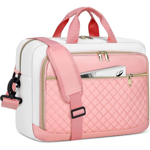 TIANYI-Sacoche pour Ordinateur Portable Femme 17.3 Pouces Grand Sac Pc Portable Housse Ordinateur Imperméable Mallette Sacoche Bandoulière Sacoche Porte Document pour Travail Affaires Université