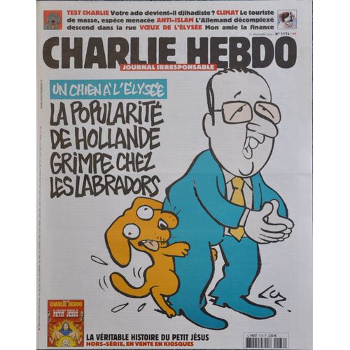 Vend Collection Charlie Hebdo Du 18 Juin 1997 Au 31 Décembre 2024, Année Par Année. Collection Charlie Hebdo Année 2014 Complète Numéro N° 1125 À 1176