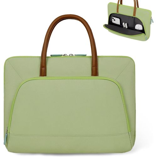 TIANYI-Pochette Ordinateur 15 15,6 Housse Ordinateur 13 14 Sac Ordinateur Femme Homme Sacoche Ordinateur Imperméable avec Poches de Rangement Sac de Transport PC