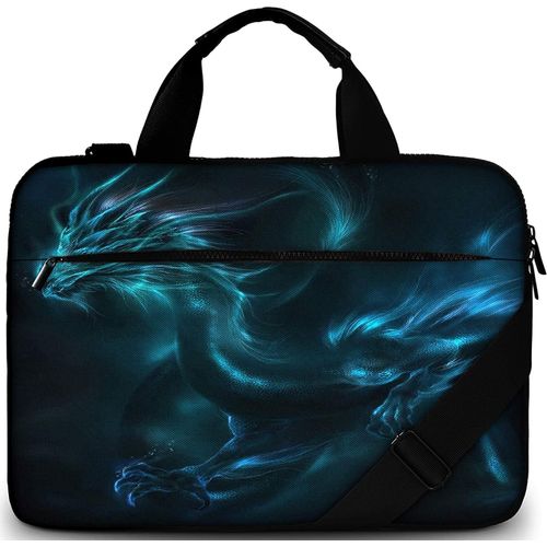 TIANYI-Sacoche Ordinateur 17/17.3 Pouces - Sac Ordinateur Moderne en Toile I Ordinateur Portable de Haute Qualité I Pochette Ordinateur Étanche à l'eau et à la Saleté avec Compartiment Accessoires