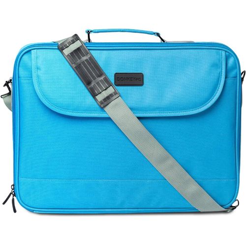 KAL-- Sacoche Pour Ordinateur Portable 15.6. Sac À Bandoulière Homme Femme Confortable, Mallette Ordinateur Portable Avec Poches. Porte-Documents Portable.