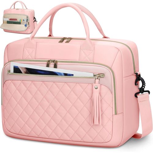 Sacoche Pour Ordinateur Portable 17 Pouces Sac Travail Femme Grande Sac Pc Portable Sacs Et Housses Pour Ordinateur Portable Imperméable Mallette Pour Femme Sac À Bandoulière