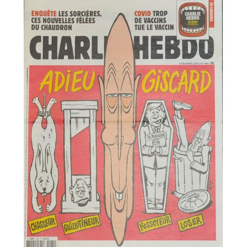 Vends Collection Charlie Hebdo Du 18 Juin 1997 Au 31 Décembre 2024, Année Par Année. Collection Charlie Hebdo Année 2020 Complète Numéro N° 1433 À 1484