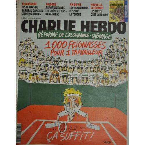 Vends Collection Charlie Hebdo Du 18 Juin 1997 Au 31 Décembre 2024, Année Par Année. Collection Charlie Hebdo Année 2024 Complète Numéro N° 1641 À 1692