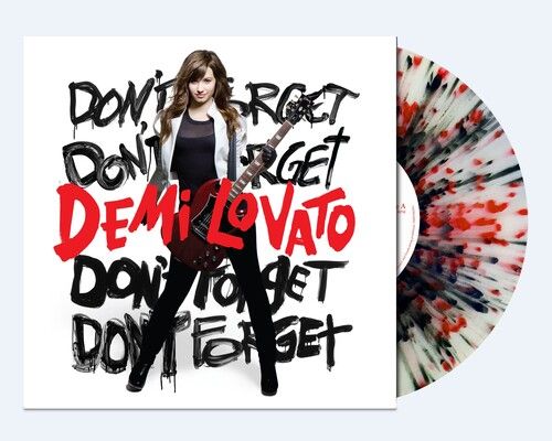 Demi Lovato - Don't Forget [Clear/Red-Black Splatter Lp] [Vinyl Lp] Black, Clear Vinyl, Red