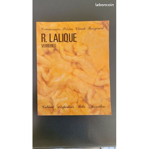 Catalogue Boisgirard - René Lalique - Verreries - Vente Du 27 Mars 1990 - Drouot