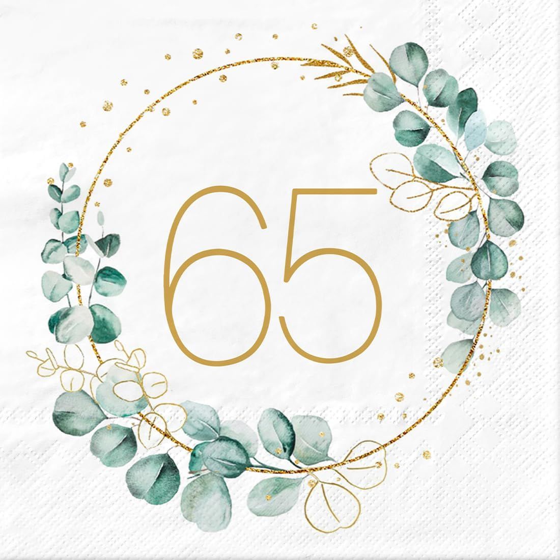 Meleager Serviette De Table Papier, 60 Pièces Serviettes