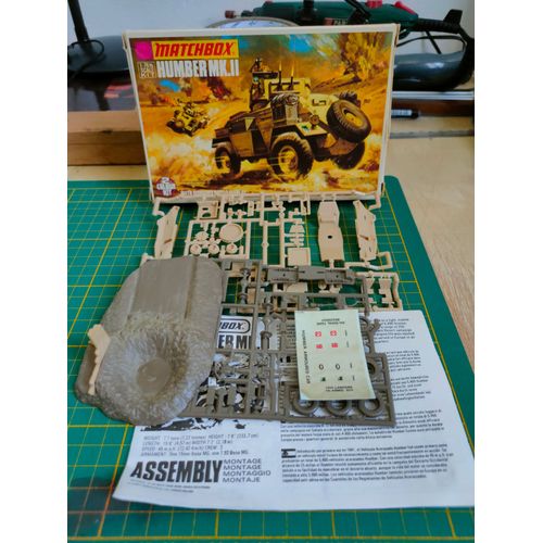 Maquette Militaire Matchbox 1/76 : Humber Mk Ii-Matchbox