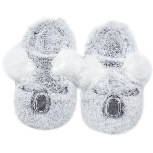Ihkhu-Chausson Hiver Pour Enfants Et Femmes & Hommes Antidérapante Pantoufles Chaussures Chaudes Pour La Maison En Mousse À Mémoire De Forme 24-43 Eu