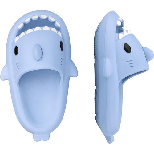 Chaussures Maassrequin Chaussons Fille Garçon Shark Slippers Pantoufles Mignon Pour Piscine Et Plage Douche Chaussons Maison D'été
