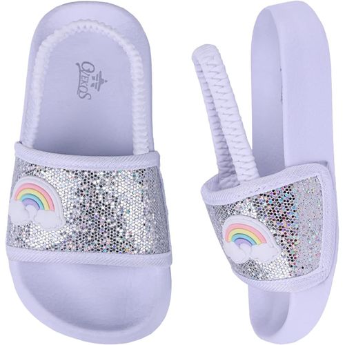 Utigh-Pantoufles De Plage Filles Garçons Claquette De Piscine Sangle Élastique Chaussons De Douche Enfants Douces Antidérapant Et Mignon Été Bain Sandales