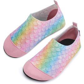 Ihkhu-Chaussures Aquatiques Enfants Chaussettes Surf Natation Piscine Et Plage Garçons Filles Bébé Séchage Rapide Antidérapantes