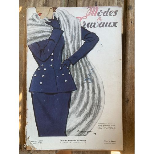 Modes Et Travaux Septembre 1949