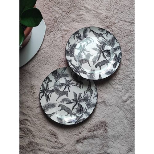Assiettes A Dessert Jungle