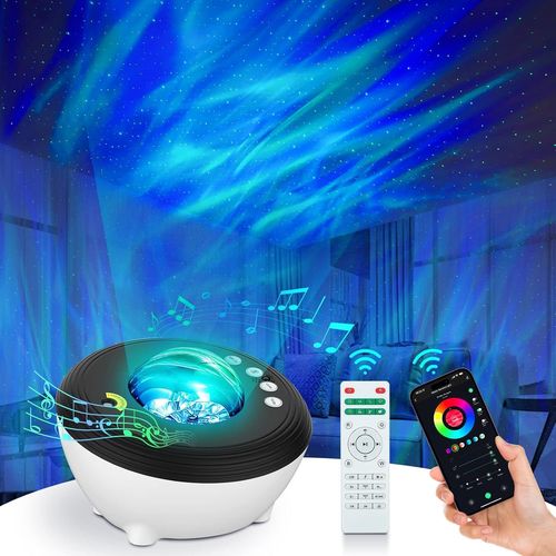 Projecteur De Ciel Étoilé, Veilleuse Pour Enfants Avec Haut-Parleur Bluetooth, Lampe Led Pour Décoration De Chambre, Cadeau