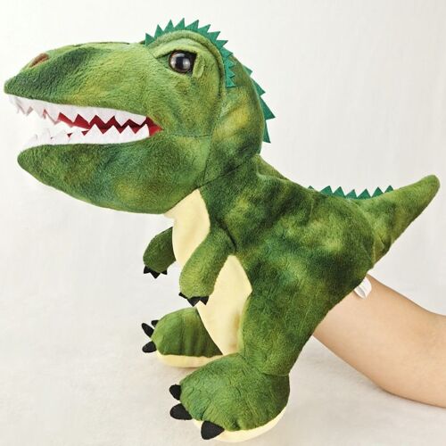 (A) Jouets en peluche de dinosaure Ankylosaurus Marionnette à main Simulation Dinosaure Jouet en peluche Poupée réaliste, Jeu de rôle mignon, Jouets éducatifs interactifs pour enfants