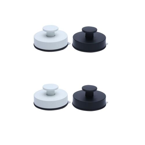 Lot de 4 crochets à ventouse