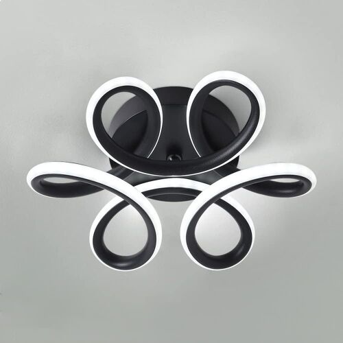 Plafonniers Led Modernes, 22 W, Blanc Froid 6 000 K, Style Créatif, Idéal Pour Un Couloir, Un Balcon, Un Salon, Une Cuisine, Une Salle De Bain Ou Une Chambre À Coucher [Classe Énergétique E]