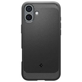 Coque Magsafe Pour Iphone 16 Antichoc Coins Renforcés Spigen Sgp Noir