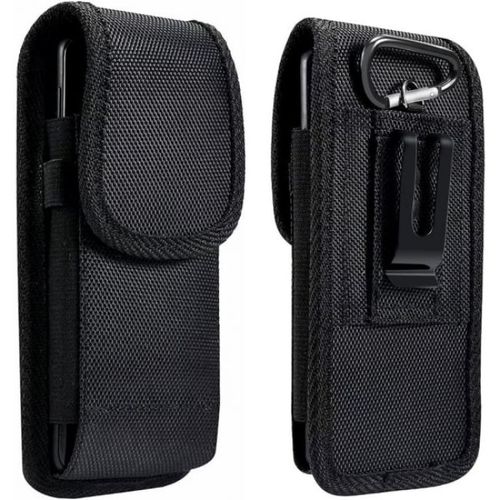 Sac banane Oxford 6,3 pouces pour téléphone portable, avec ceinture, étui vertical pour homme, sans velcro, en nylon et velcro