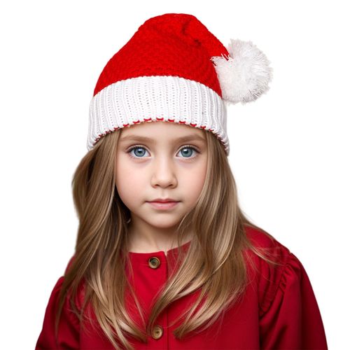 Chapeau De Noël Chapeau De Laine Tricotés (Enfants)
