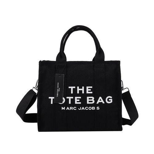 (grande taille) Sac fourre-tout en toile avec fermeture éclair pour femme, sac à main pour femme, sac à bandoulière pour l'école, le bureau, les voyages, le shopping, qualité supérieure
