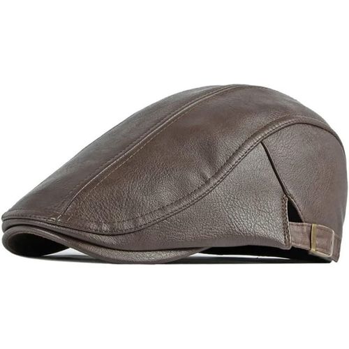 Béret Marron Pour Homme, Casquette Plate Vintage En Lierre, Style Gavroche, Pour L'automne Et L'hiver