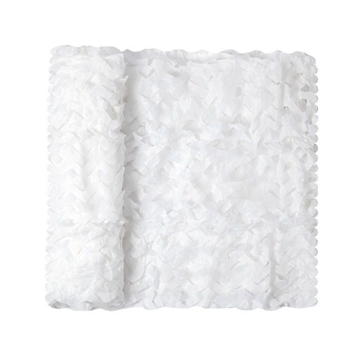 Blanc Ajouré Toile D'ombrage De 4 X 5 M