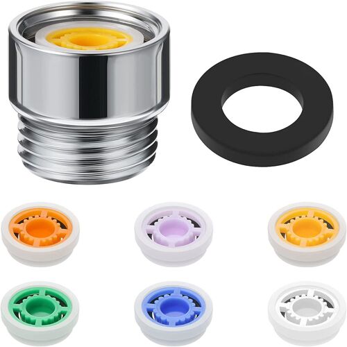 Insert de robinet économiseur d'eau pour douche et buse de robinet - 1 ensemble