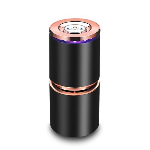 Purificateur d'air pour voiture noire, générateur d'ions portable