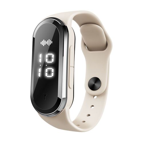 Blanc À Ultrasons Anti Moustique Bracelet 